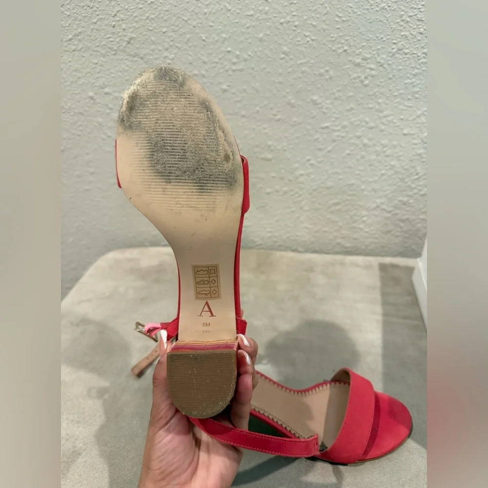 Anthropologie Tia‎ Heeled Sandals Size 8